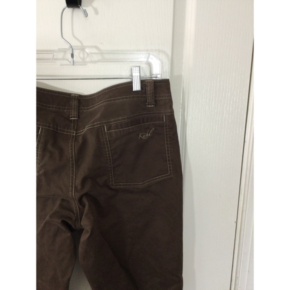 Kuhl‎ Pants Womens 10 Brown Hiking Camp Climb Gorpcore Outdoor Casual Knee - Picture 7 of 13